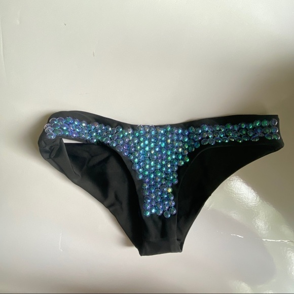 Beach Riot Iridescent Sequin Bikini Top & Bottom - Picture 8 of 11